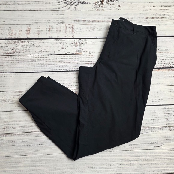 Cuts Clothing AO Joggers Mens Large Charcoal Black Athleisure Casual Gym 34x28 - Picture 1 of 10